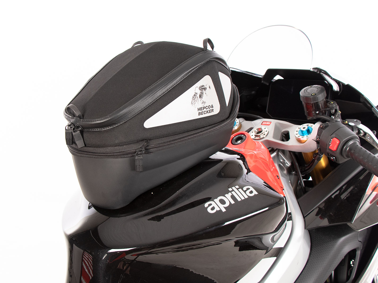 Anneau de réservoir Basic avec unité de fermeture de la sacoche de réservoir pour Aprilia RS 660 / Factory (25-)