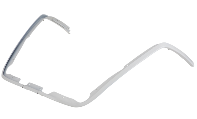 Tube mono fente jambière blanc pour Vespa Primavera/Sprint 50-150ccm