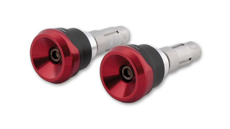 Poids de guidon HIGHSIDER pro Akron-LS rouge (paire)
