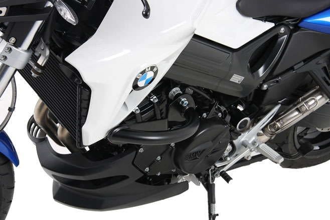 Arceau de protection moteur noir pour BMW F 800 R (09-14) Hepco & Becker