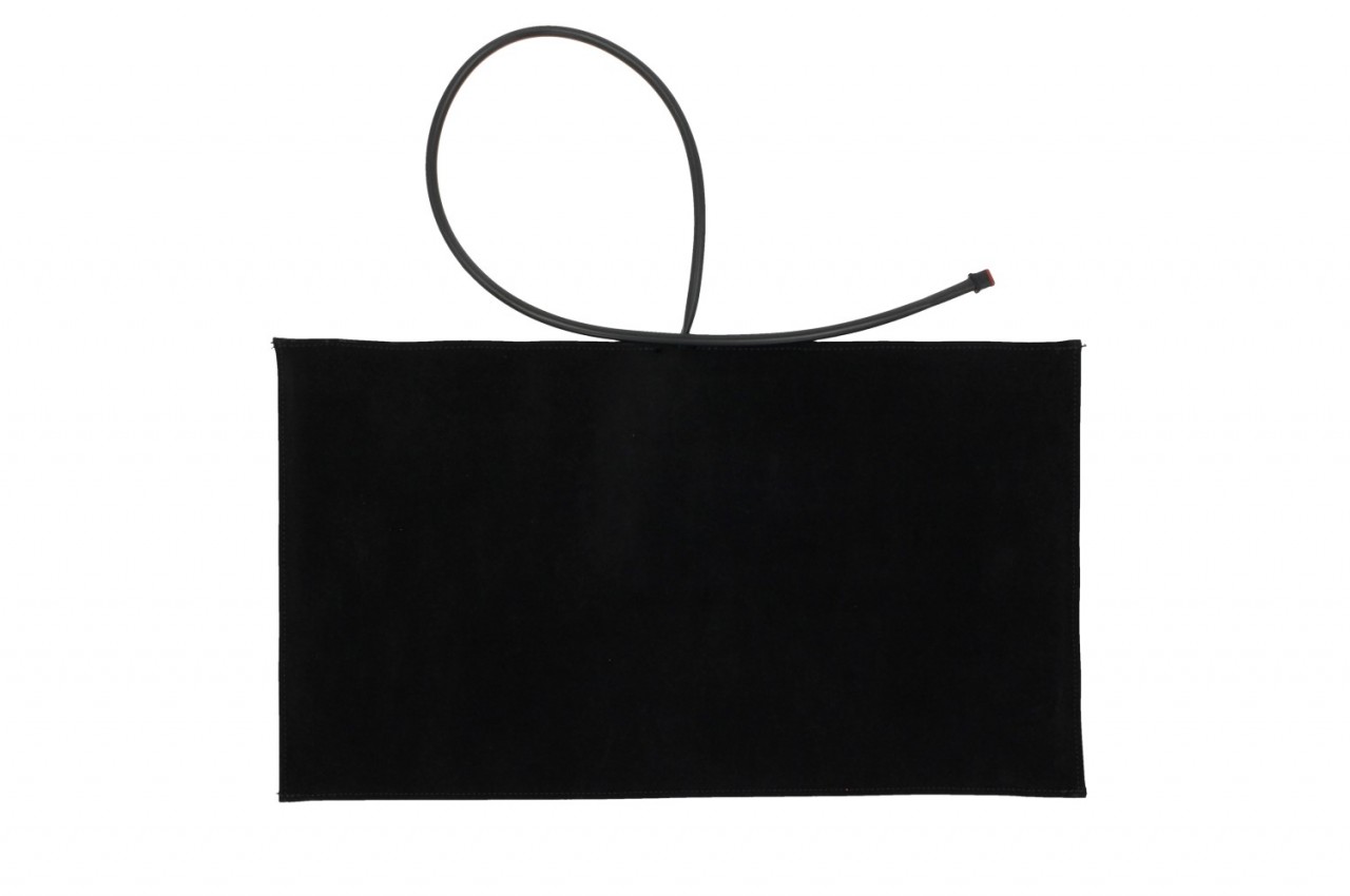 Chauffage pour couverture de protection des jambes Comfort+ noir pour Piaggio Beverly