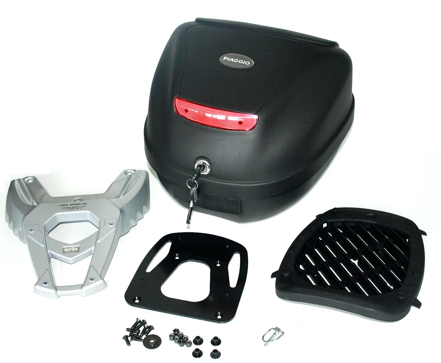 Kit Top Case, noir, teinté