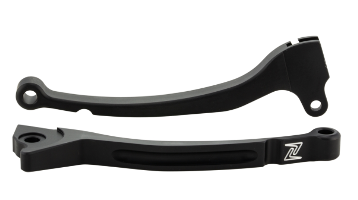 Kit levier de frein sport gauche/droite pour Vespa LX/LXV/S/Primavera/Sprint 50-150ccm, noir mat