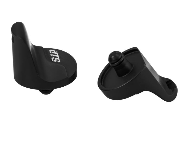 Cache trou de rétroviseur gauche & droite pour Vespa Primavera/Sprint/Elettrica 50-150ccm, noir mat