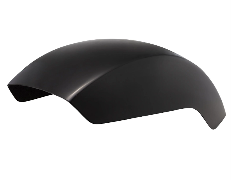 Aile EVO II pour Vespa PX 80-200ccm, GFK, petite, noire