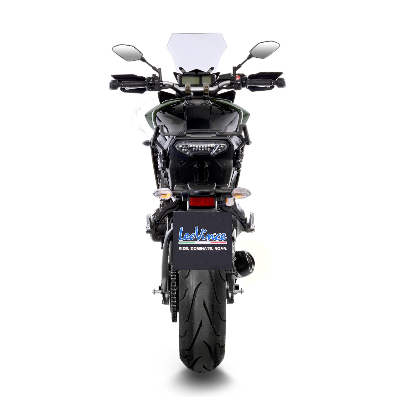 Système complet LeoVince LV One Evo pour Yamaha MT-09 /MT-10 /XSR 900, argent, Euro4, homologation E