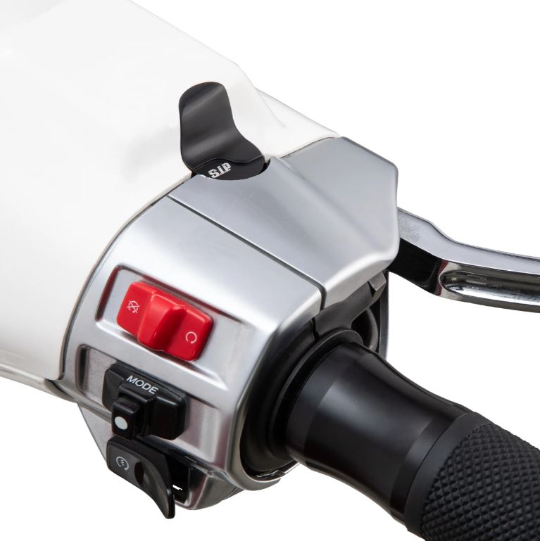 Cache trou de rétroviseur gauche & droite pour Vespa Primavera/Sprint/Elettrica 50-150ccm, noir mat