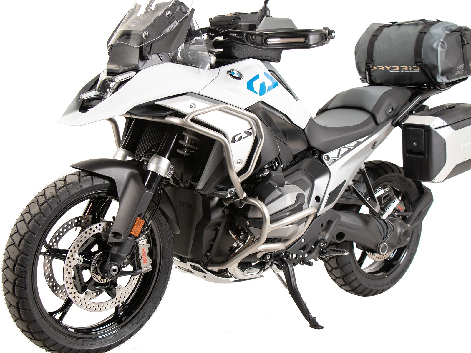 Arceau de protection du réservoir en acier inoxydable pour BMW R 1300 GS (23-) Hepco & Becker