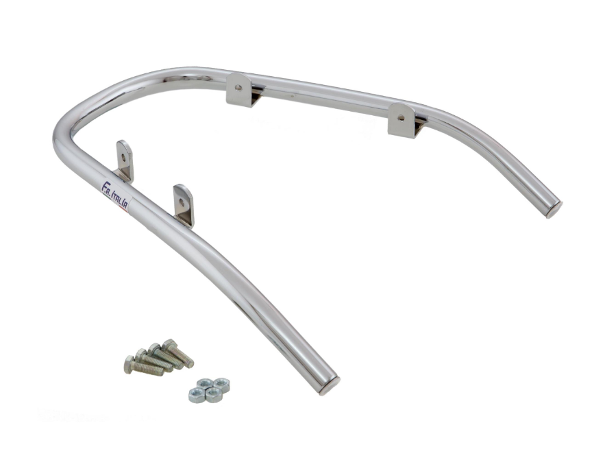 Pare-chocs aile avant pour Vespa Primavera/Sprint/Elettrica 50-150ccm, chrome