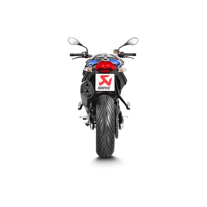 Akrapovic Slip-On Line (titane) pot d'échappement pour BMW F800GT 2013-2019, F800R 2009-2019