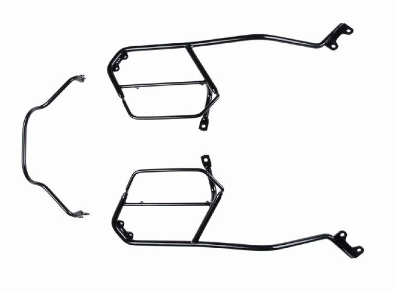 Porte-sacs latéraux noir pour Moto Guzzi V7 850 Stone /Special /Sport (25-)