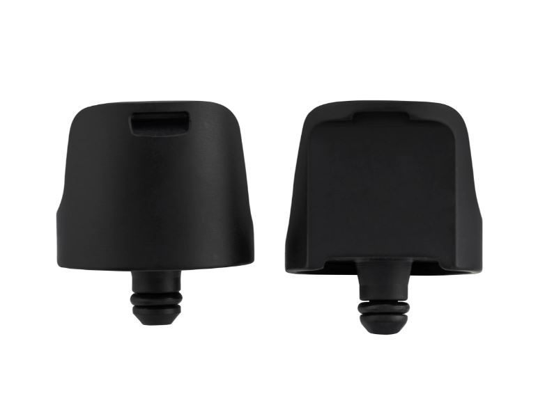 Cache trou de rétroviseur gauche & droite pour Vespa Primavera/Sprint/Elettrica 50-150ccm, noir mat