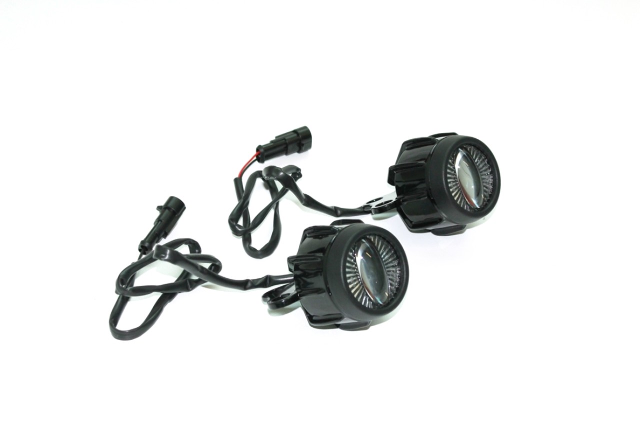 Phares antibrouillard à LED pour Aprilia Tuareg 660 / SR GT 125 / Moto Guzzi V85 TT 24-