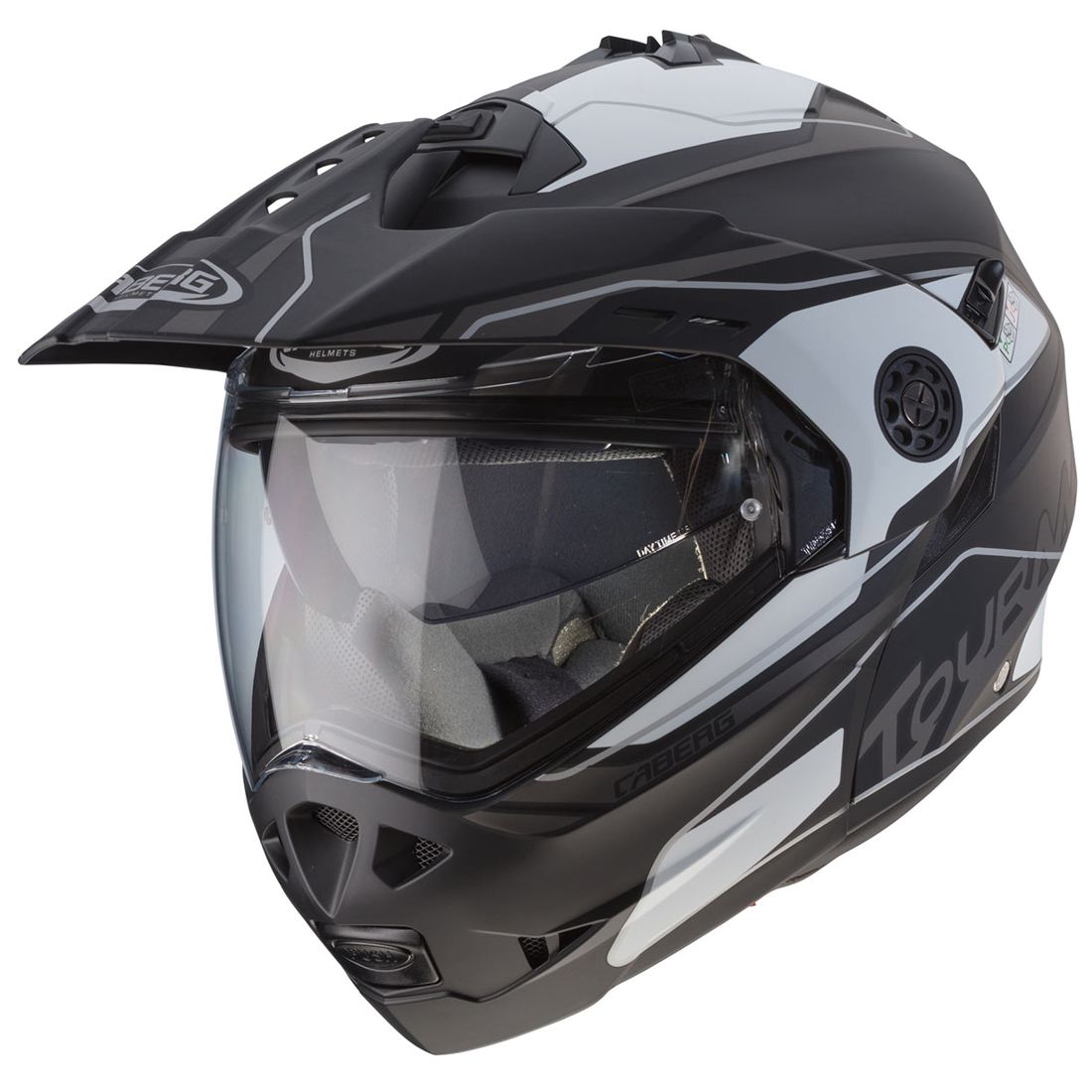 Caberg casque Tourmax Marathon, noir mat/blanc