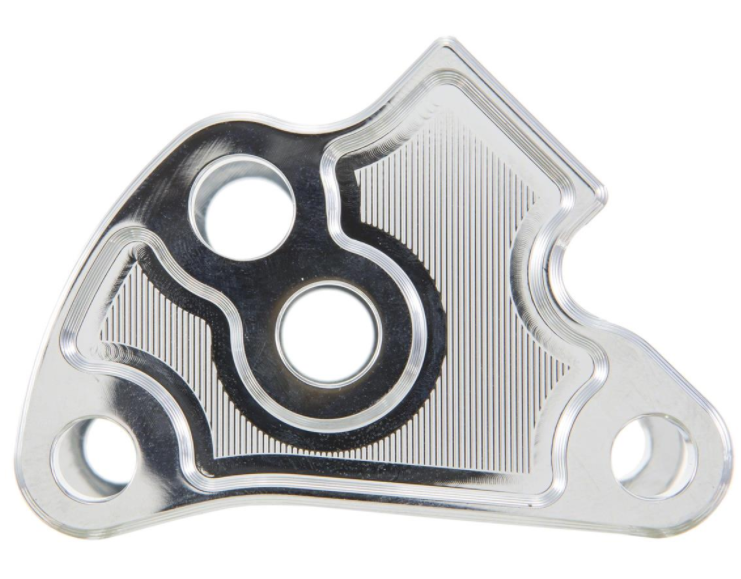 Adaptateur pour amortisseur surbaissé, arrière pour Vespa Primavera/Sprint, chromé