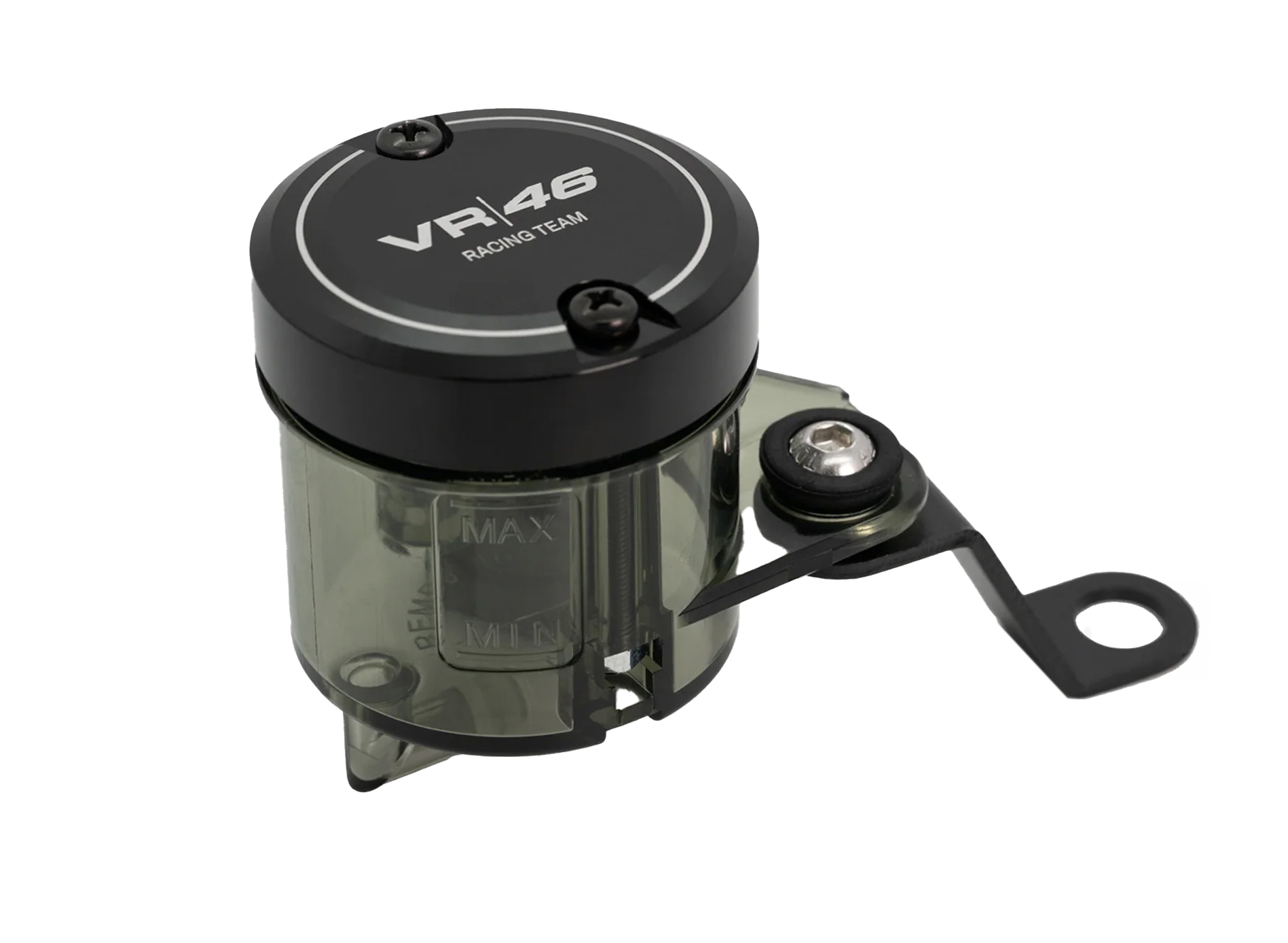 Barracuda VR|46 Racing Team Réservoir de compensation universel avec couvercle en aluminium noir