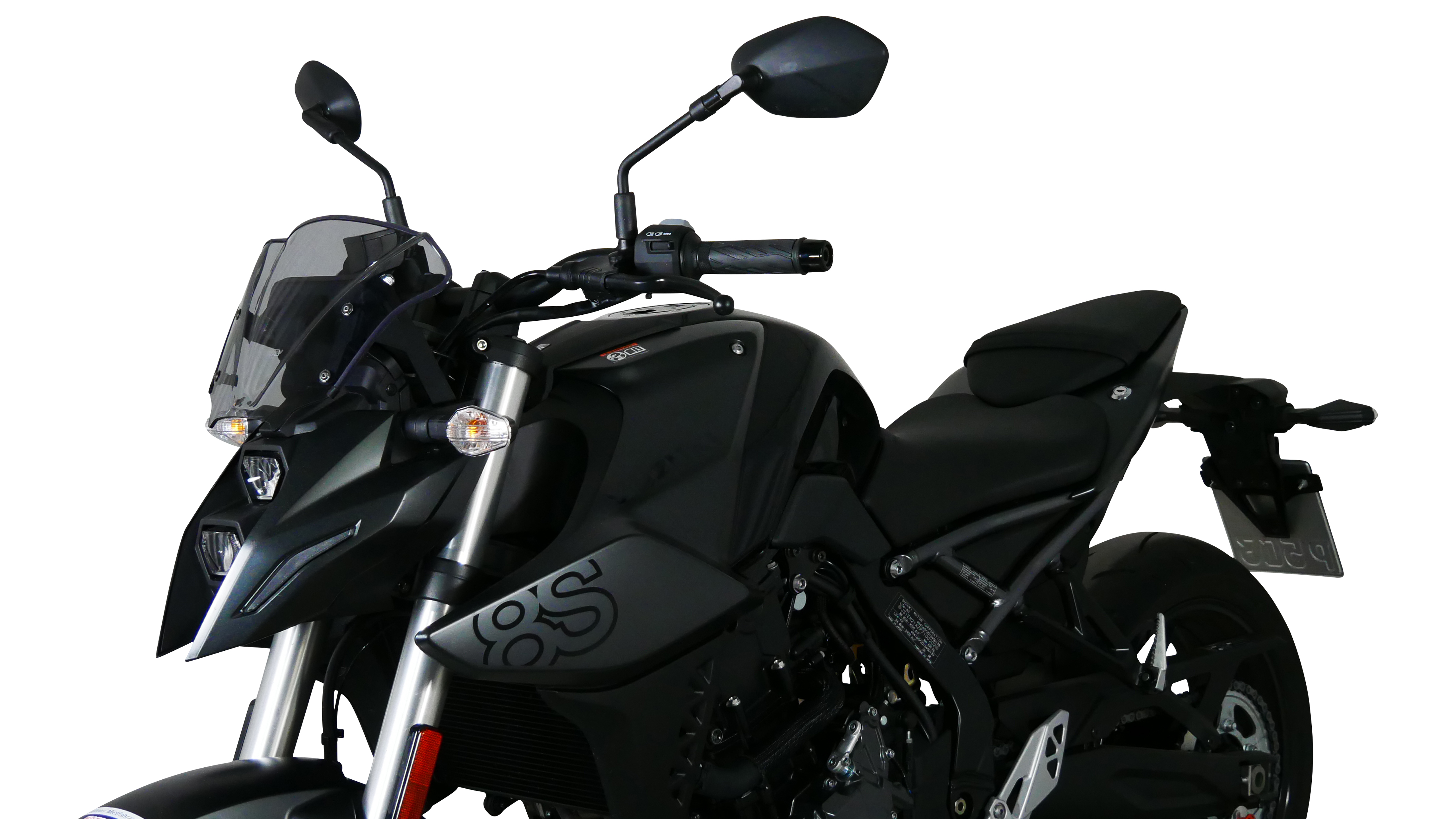 Ecran sport MRA "NSPM" gris fumé pour Suzuki GSX-8S (23-)