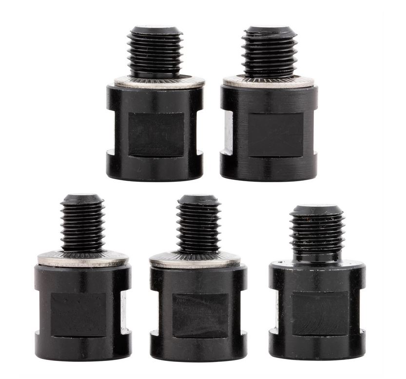 Adaptateur de rétroviseur RIZOMA "Direct Mount" pour Vespa, noir anodisé