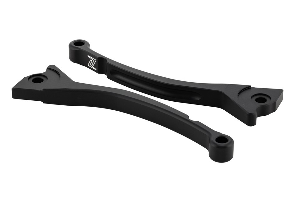Kit levier de frein sport ZELIONI pour Vespa, droite et gauche, noir mat
