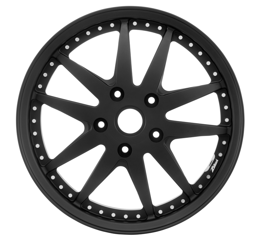 Jante Sport avant/arrière 12" pour Vespa GTS/GTS Super/GTV/GT/946 125-300cc, noire mate