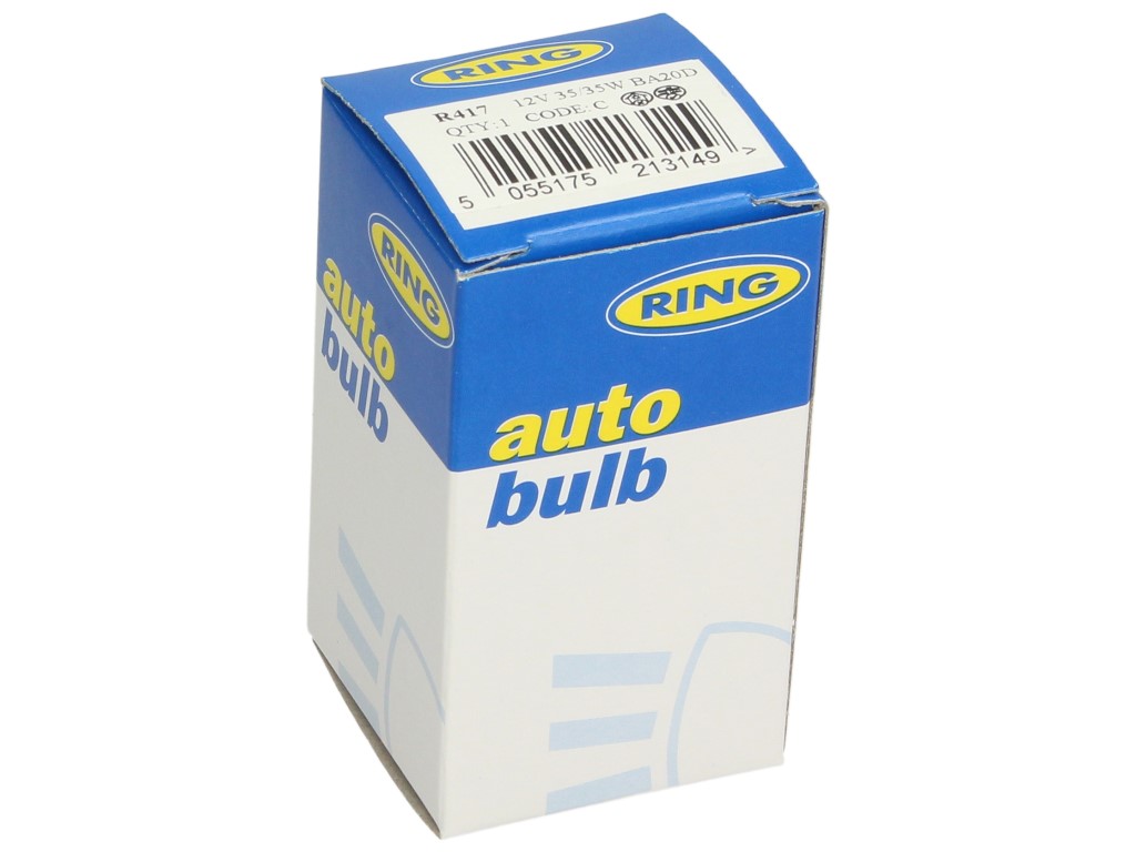 Ampoule annulaire, ampoule à incandescence, halogène, 12 V, 35/35 W, BA20d