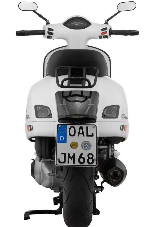 Kit de clignotants arrière gauche/droite pour Vespa GTS/GTS Super/GTV 125-300ccm ('14-22), teinté