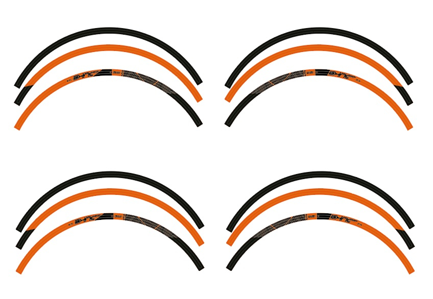 Kit d'autocollants pour jantes KTM