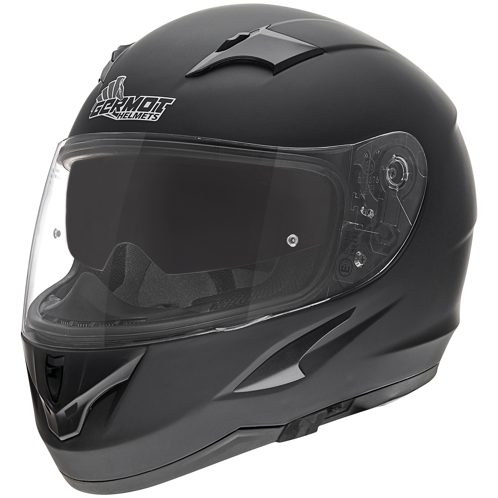 Germot casque intégral GM 306, noir mat