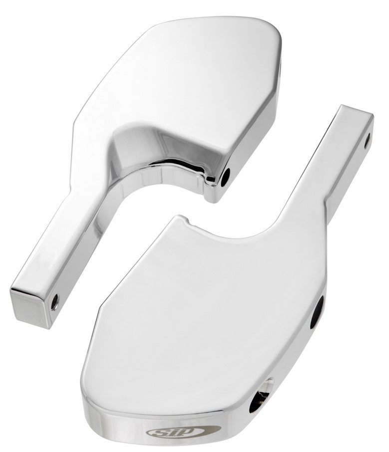 Adaptateur de repose-pieds passager pour Vespa GTS/GTS Super/GTV/GT 60/GT/GT L 125-300ccm, chromé