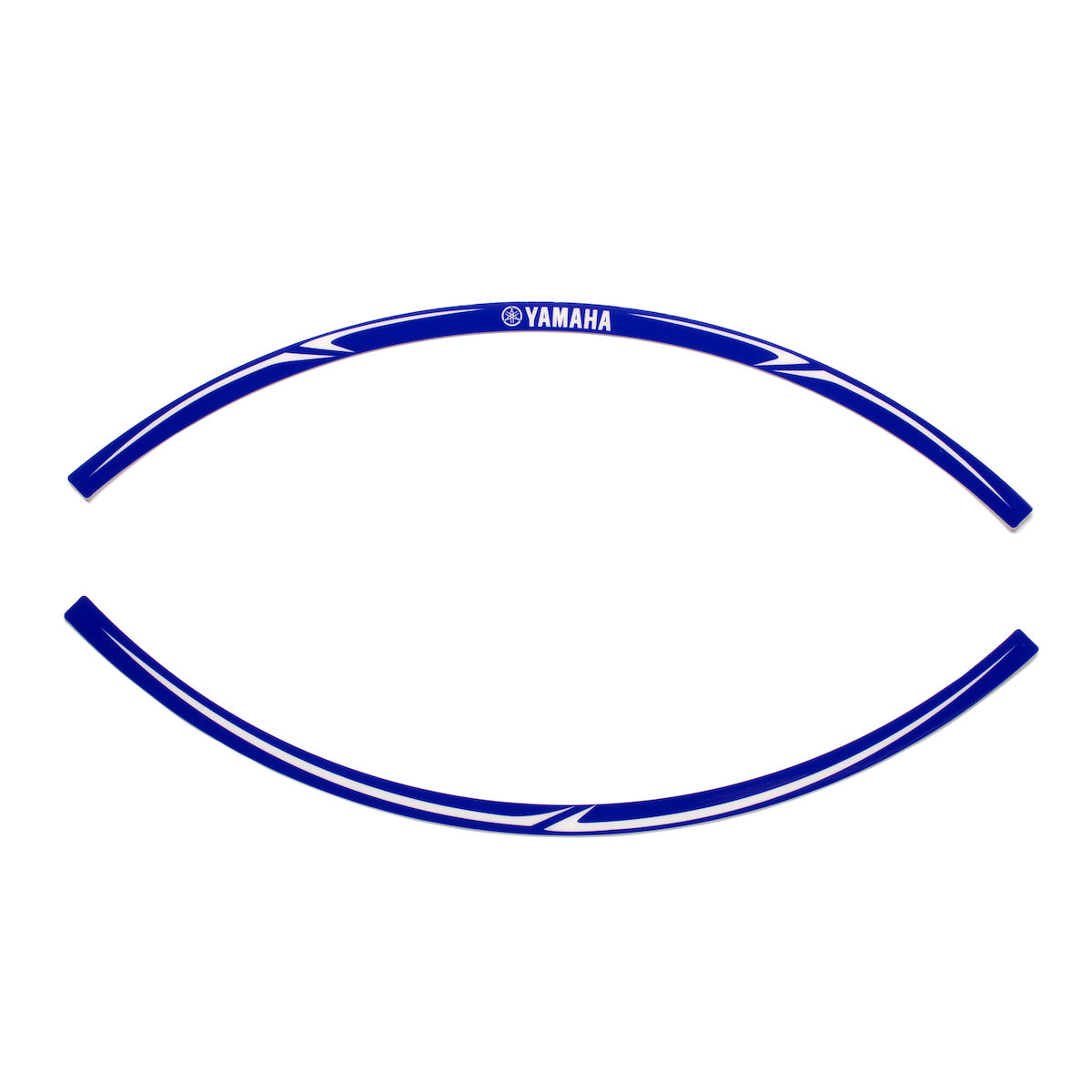 Autocollant de bord de jante Yamaha bleu