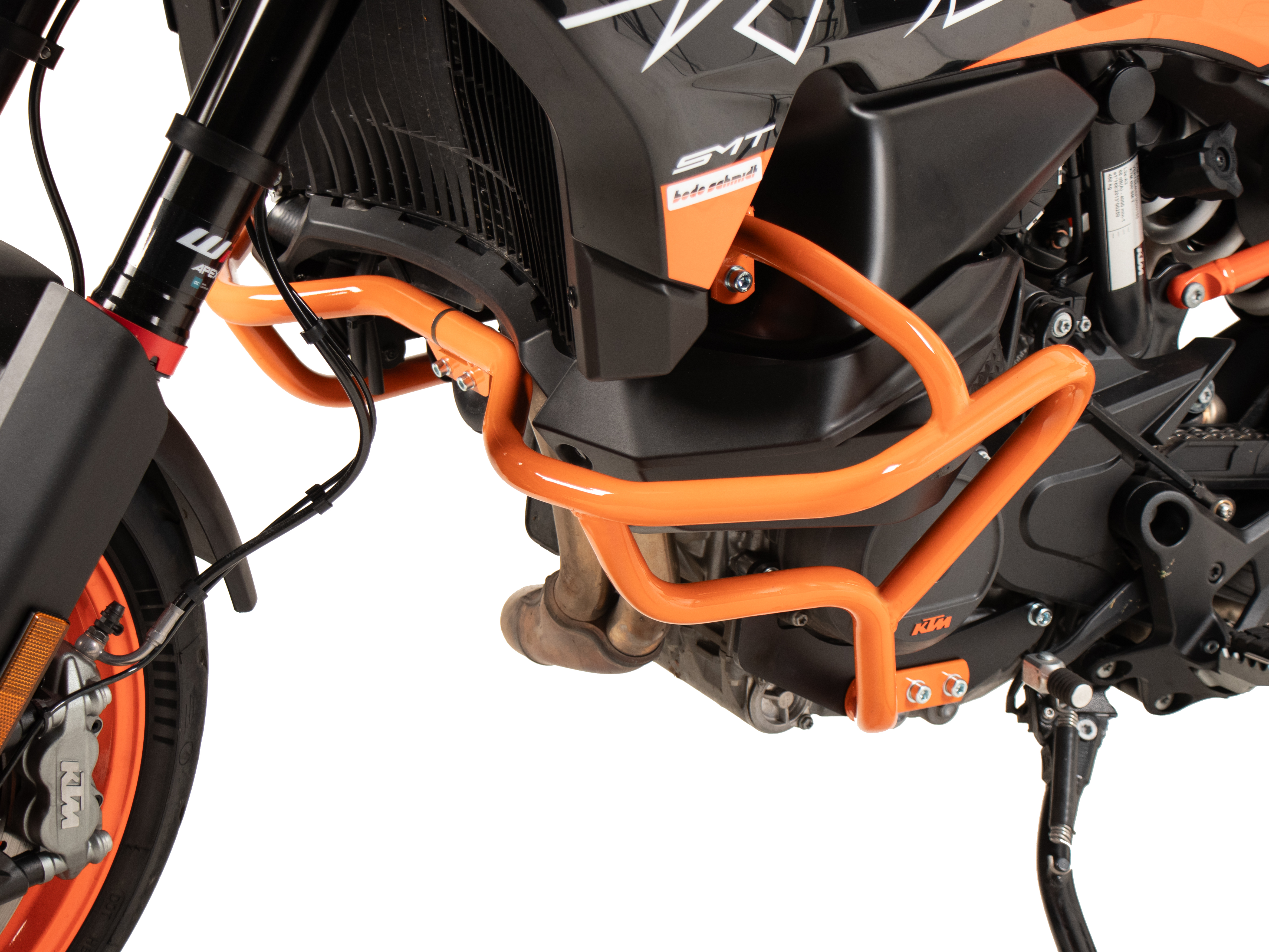 Arceau de protection moteur orange pour KTM 890 SMT (23-) Hepco & Becker
