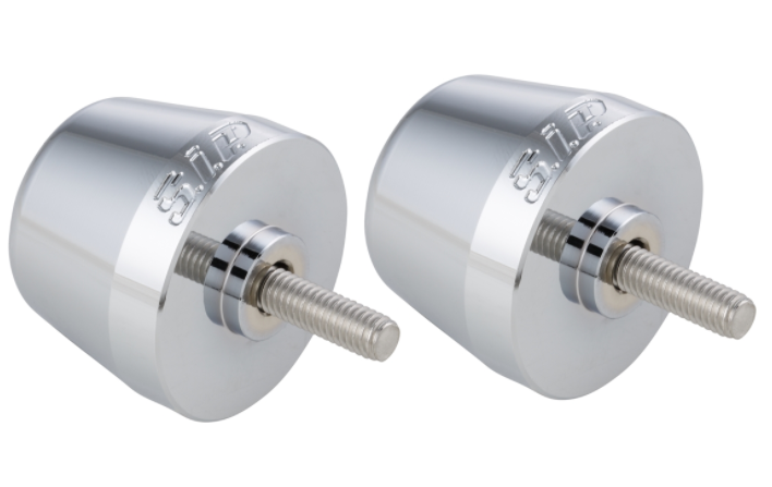 Poids de guidon gauche/droite pour Vespa Primavera/Sprint/ET/LX/LXV/S, chrome