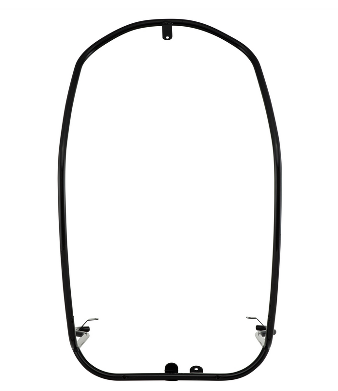 Arceau de protection pour les jambes pour Vespa Primavera /Sprint 50-150ccm, noir brillant