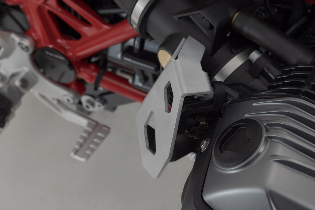 SW-Motech Kit de protection d'injecteur argenté pour BMW R 12 G/S (25-)