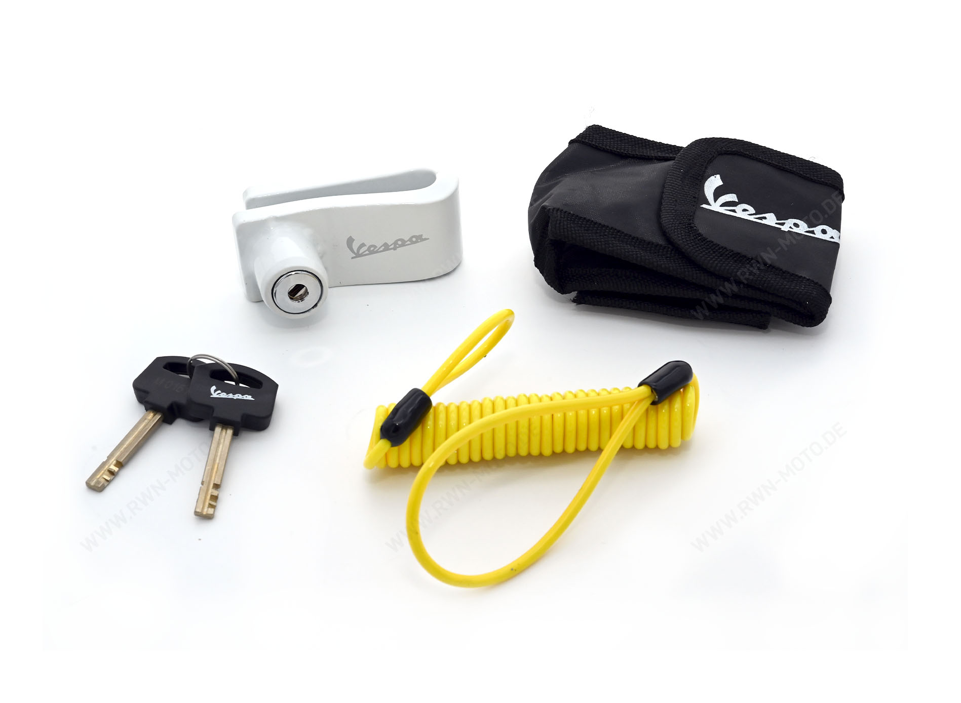 Verrou de disque de frein original Vespa avec boulon de 10mm