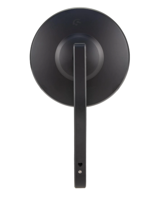 Rétroviseur d'extrémité de guidon pour Vespa, gauche ou droite, rond, noir mat