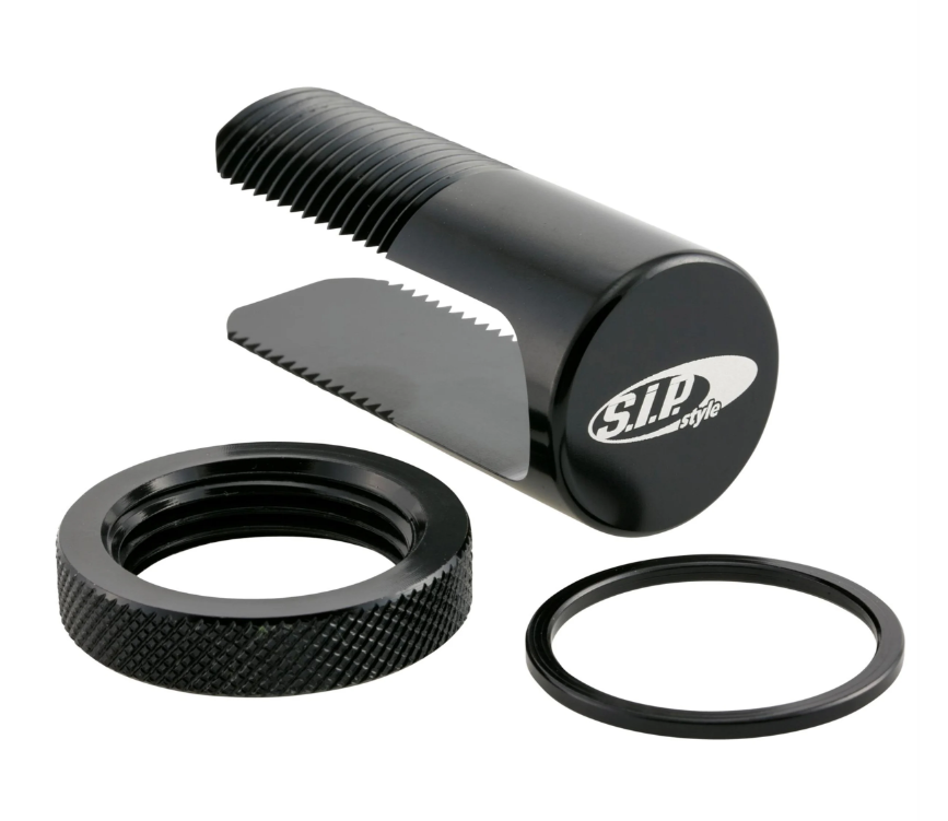 Pince de maintien du porte-bagages pour Vespa, alu, noir