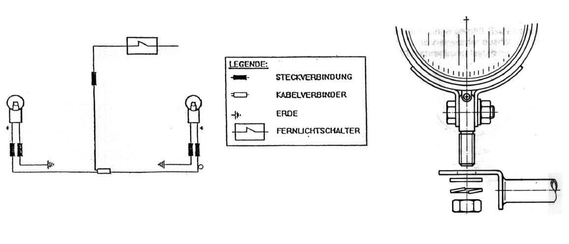 Kit Twinlight pour Moto Guzzi V7 850 2021 - Original Hepco & Becker