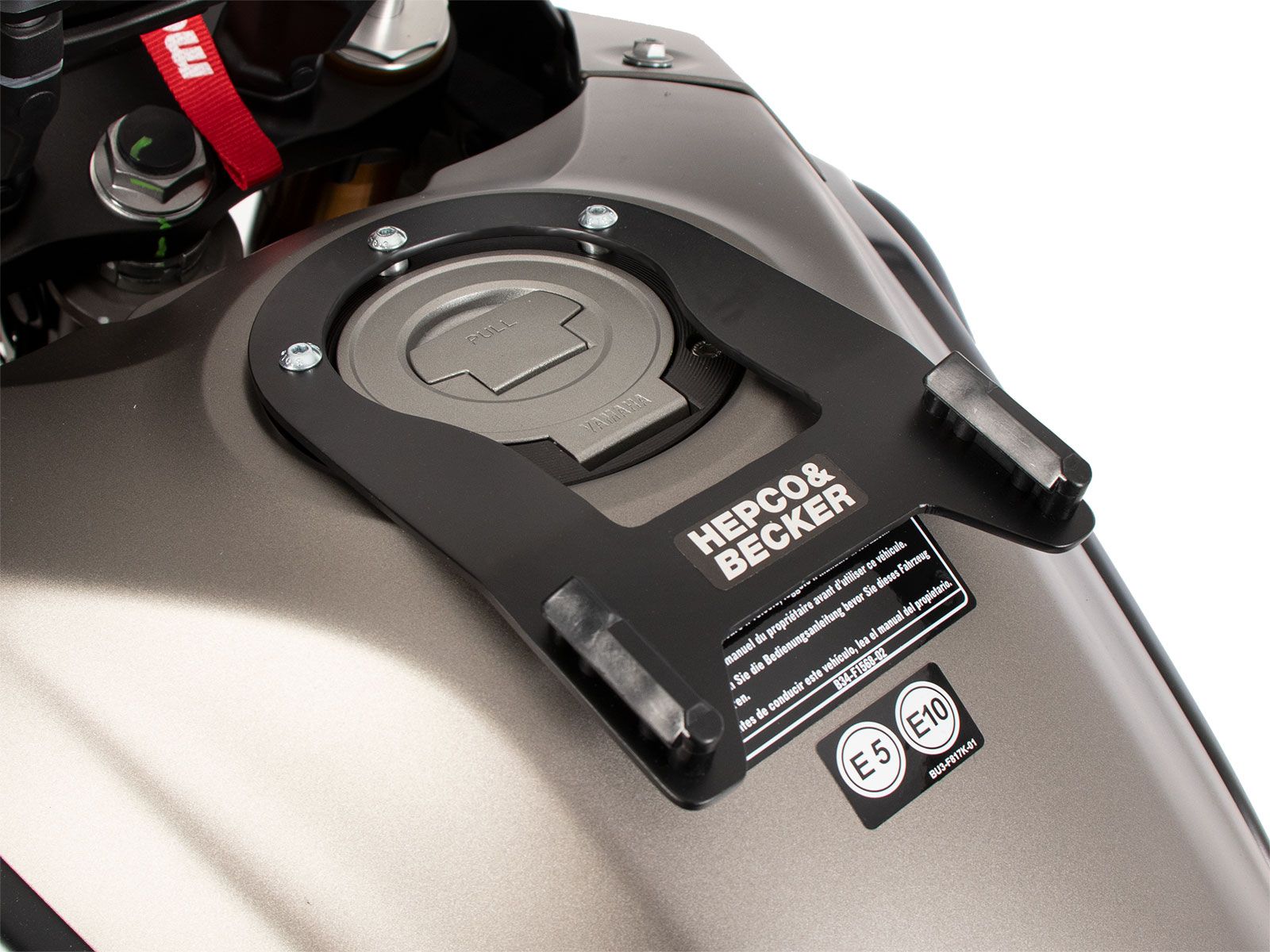 Anneau de réservoir Basic avec unité de fermeture de la sacoche de réservoir pour Yamaha Ténéré 700 (25-) Original Hepco & Beck