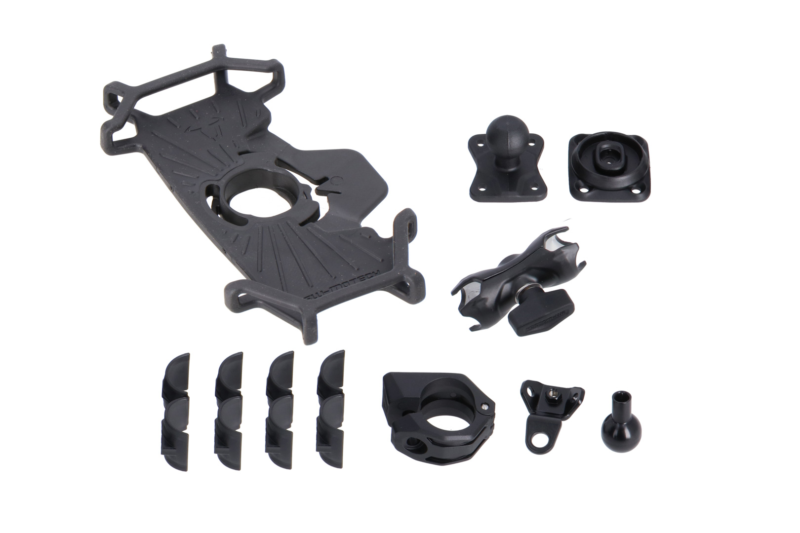 SW-Motech Kit de fixation pour GPS T-Lock avec support pour smartphone grand pour Ducati Diavel 1260 - SW Motech
