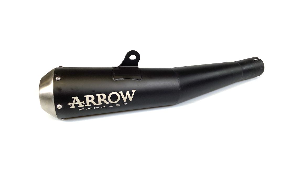 ARROW Échappement DARK PRO RACING pour Yamaha XJR1300 2007-2016, acier inoxydable noir