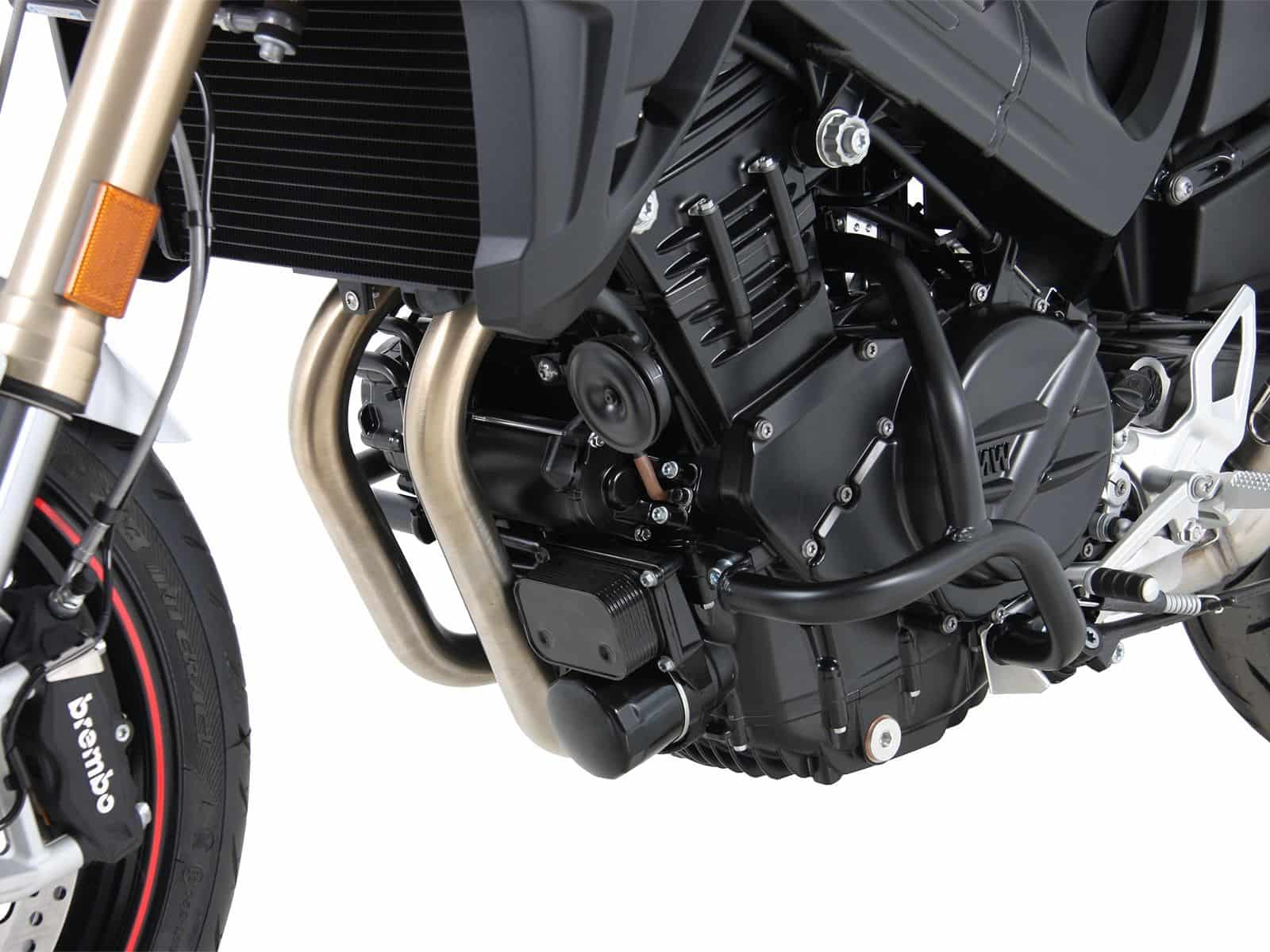 Arceau de protection moteur noir grand modèle pour BMW F 800 R (15-) Hepco & Becker