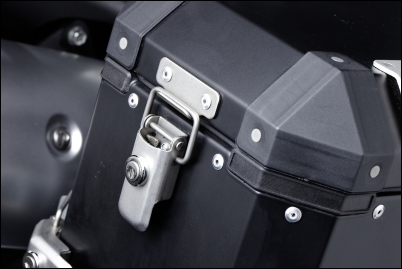 2 serrures - Top-Case en aluminium pour Suzuki V-Strom 650 BJ. 2009-2011