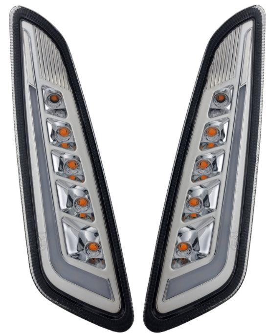 Kit clignotant avant gauche/droite pour Vespa Primavera/Sprint 50ccm 2T/4T, teinté