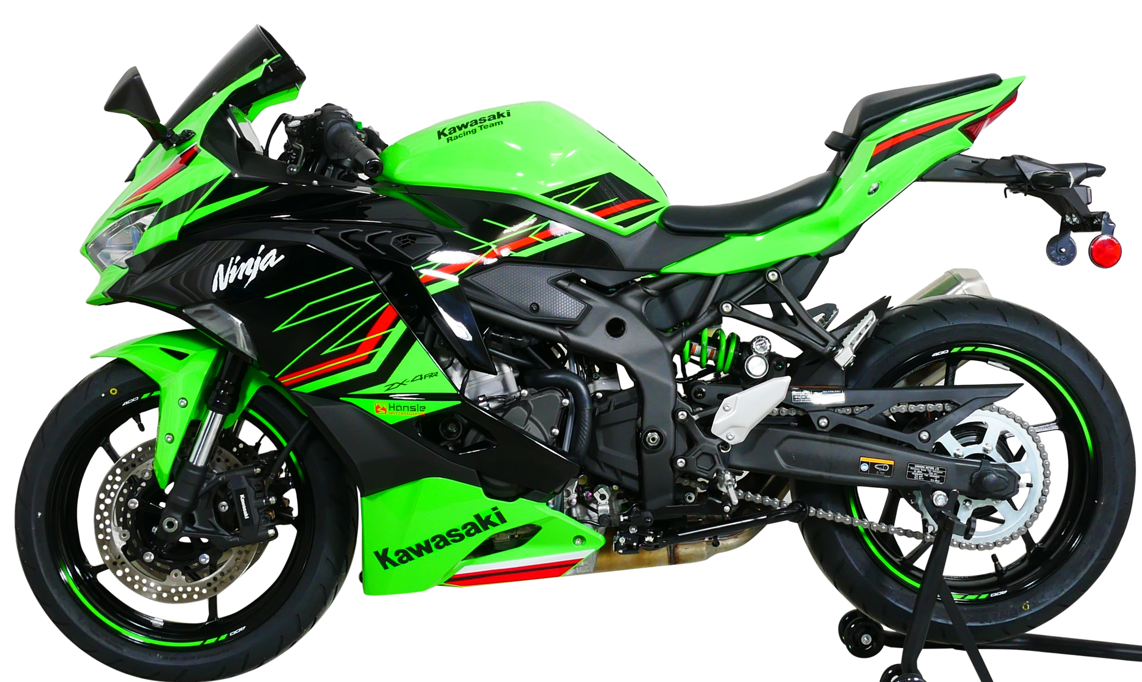 Ecran MRA Racing "R" noir pour Kawasaki ZX-4 R / ZX- 4 RR (24-)
