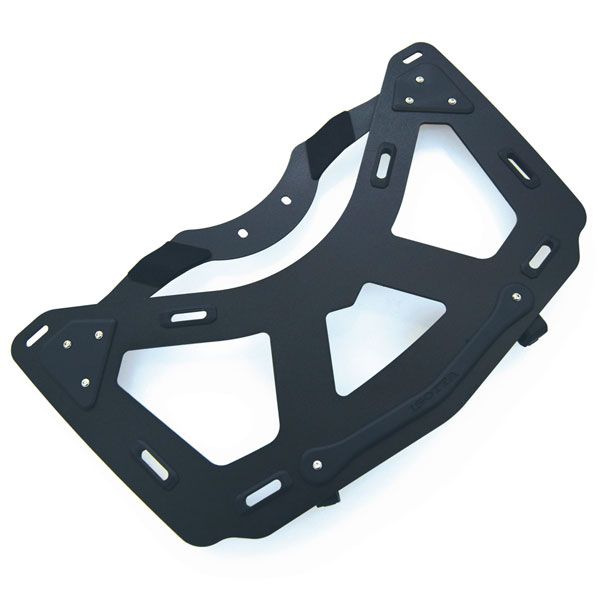 Porte-bagages pour topcase BMW K 1600 GTL (10-22), alu, noir