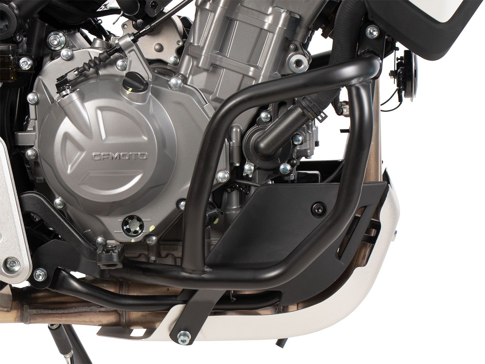 Arceau de protection moteur noir pour CFMoto 450 MT (24-) Hepco & Becker