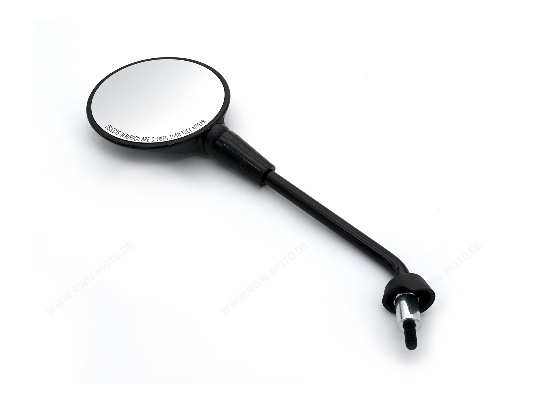 Spiegel links, zwart voor Vespa GTS Super Tech HPE