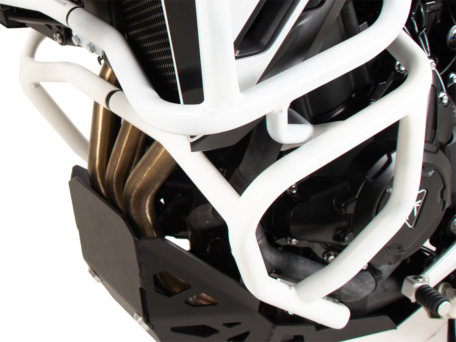 Arceau de protection moteur blanc pour Triumph Tiger 900 Rally Pro (24-) Hepco & Becker