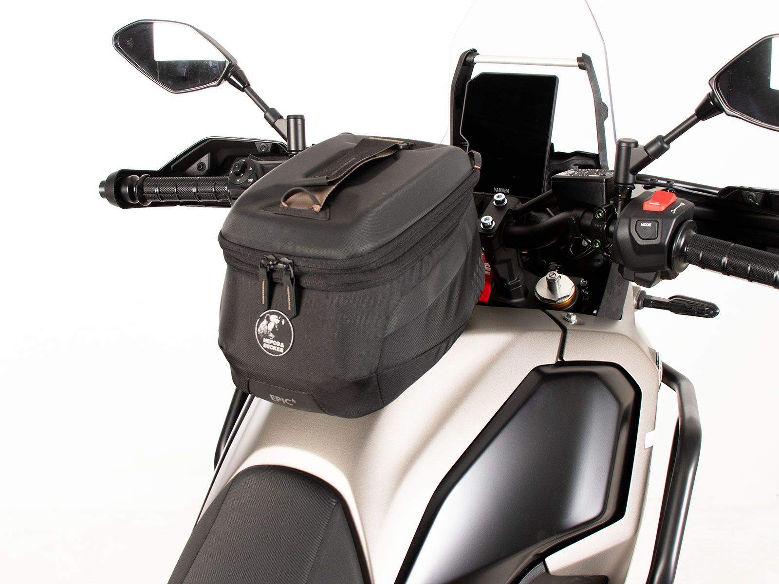 Anneau de réservoir Basic avec unité de fermeture de la sacoche de réservoir pour Yamaha Ténéré 700 (25-) Original Hepco & Beck